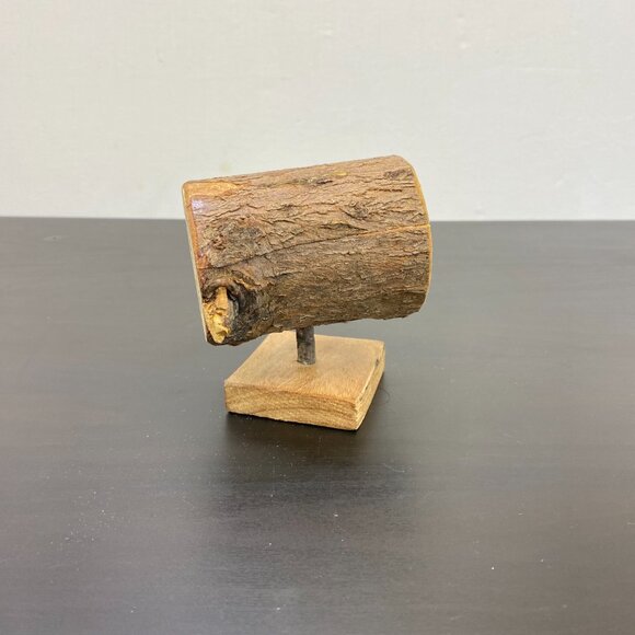 Handmade Table Top Jewelry Box, Ring Keepsake, Wood Burning Art, Cabin Decor. - Picture 9 of 10